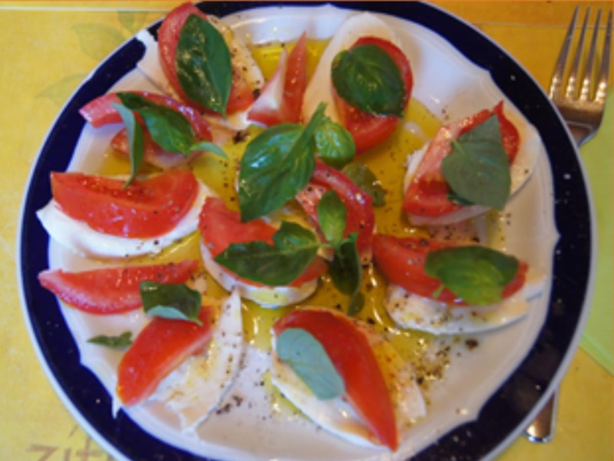 Tomaten-Mozzarella-Teller - Rezept - Bild Nr. 3