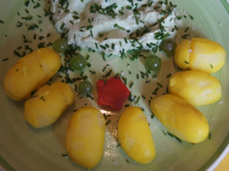 Ricotta-Avocado-Dip mit Pellkartoffel-Drillingen - Rezept - Bild Nr. 2