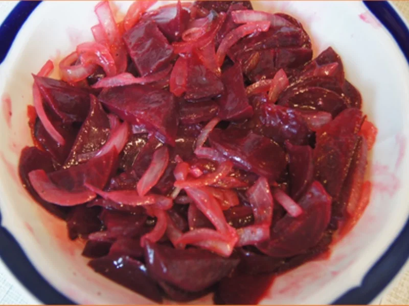 Eier in Senfsauce mit Drillingen und Rote Bete süßsauer - Rezept - Bild Nr. 17