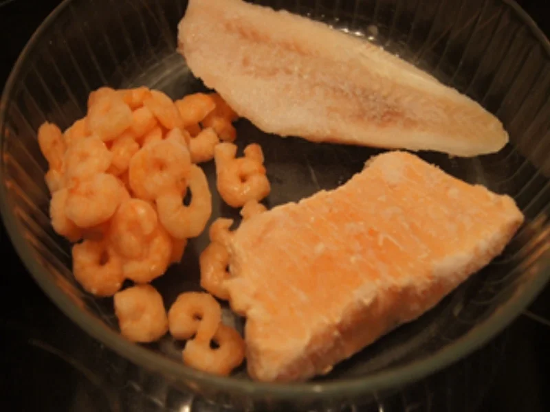 Wok-Fischvariation in Kokossauce mit Basmatireis - Rezept - Bild Nr. 3