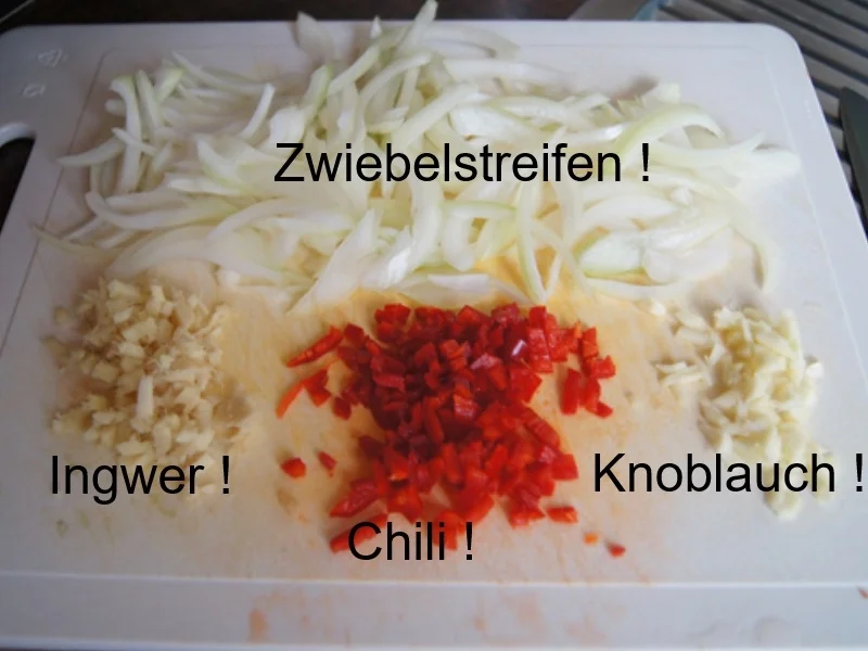 Wok-Fischvariation in Kokossauce mit Basmatireis - Rezept - Bild Nr. 6