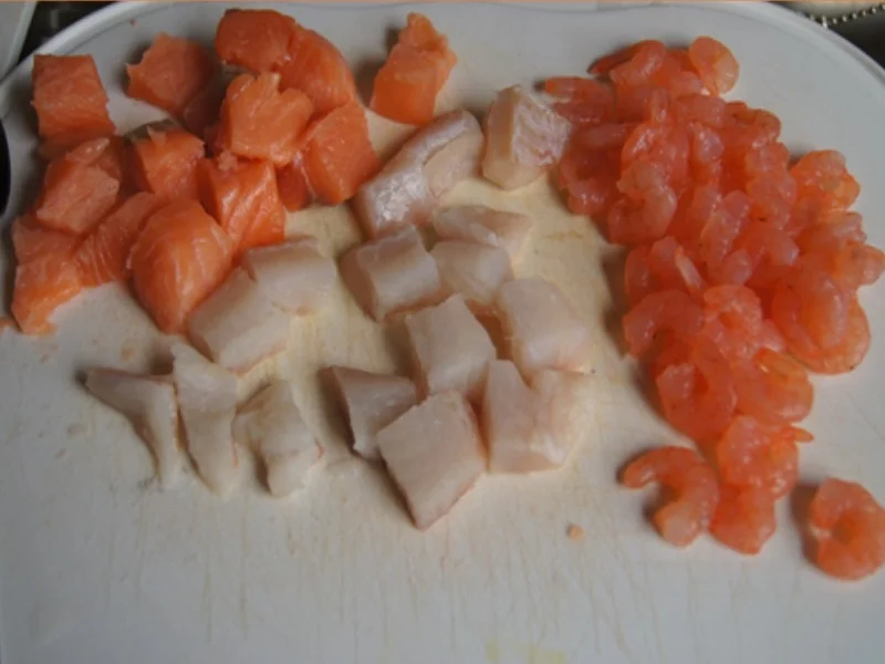 Wok-Fischvariation in Kokossauce mit Basmatireis - Rezept - Bild Nr. 9