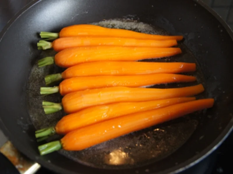 Rezept: Kalbsschnitzel mit Honigmöhren, Möhrenkraut-Pesto und Bratkartoffel-Drillingen Bild Nr. 12 Kalbsschnitzel mit Honigmöhren, Möhrenkraut-Pesto und Bratkartoffel-Drillingen - Rezept - Bild Nr. 12