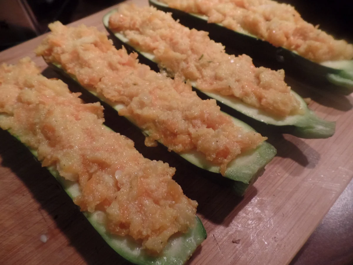Gefüllte Zucchini - Rezept - Bild Nr. 8949