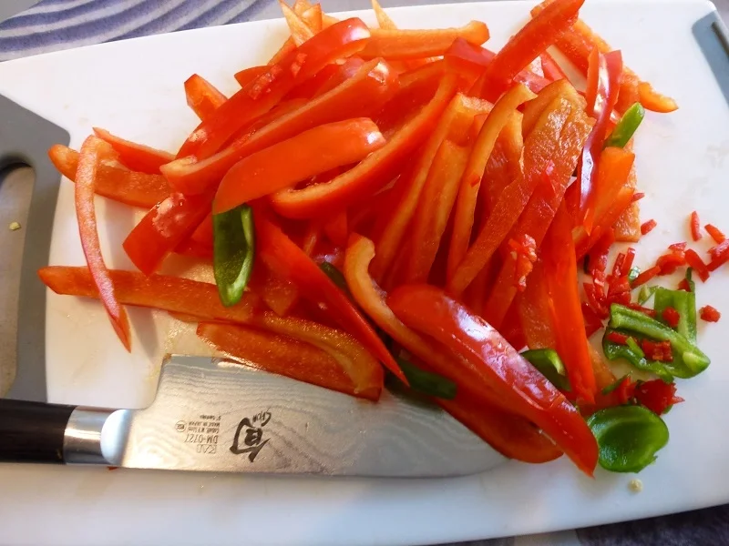 Rezept: Würziges Paparikagemüse Bild Nr. 6 Würziges Paparikagemüse - Rezept - Bild Nr. 6