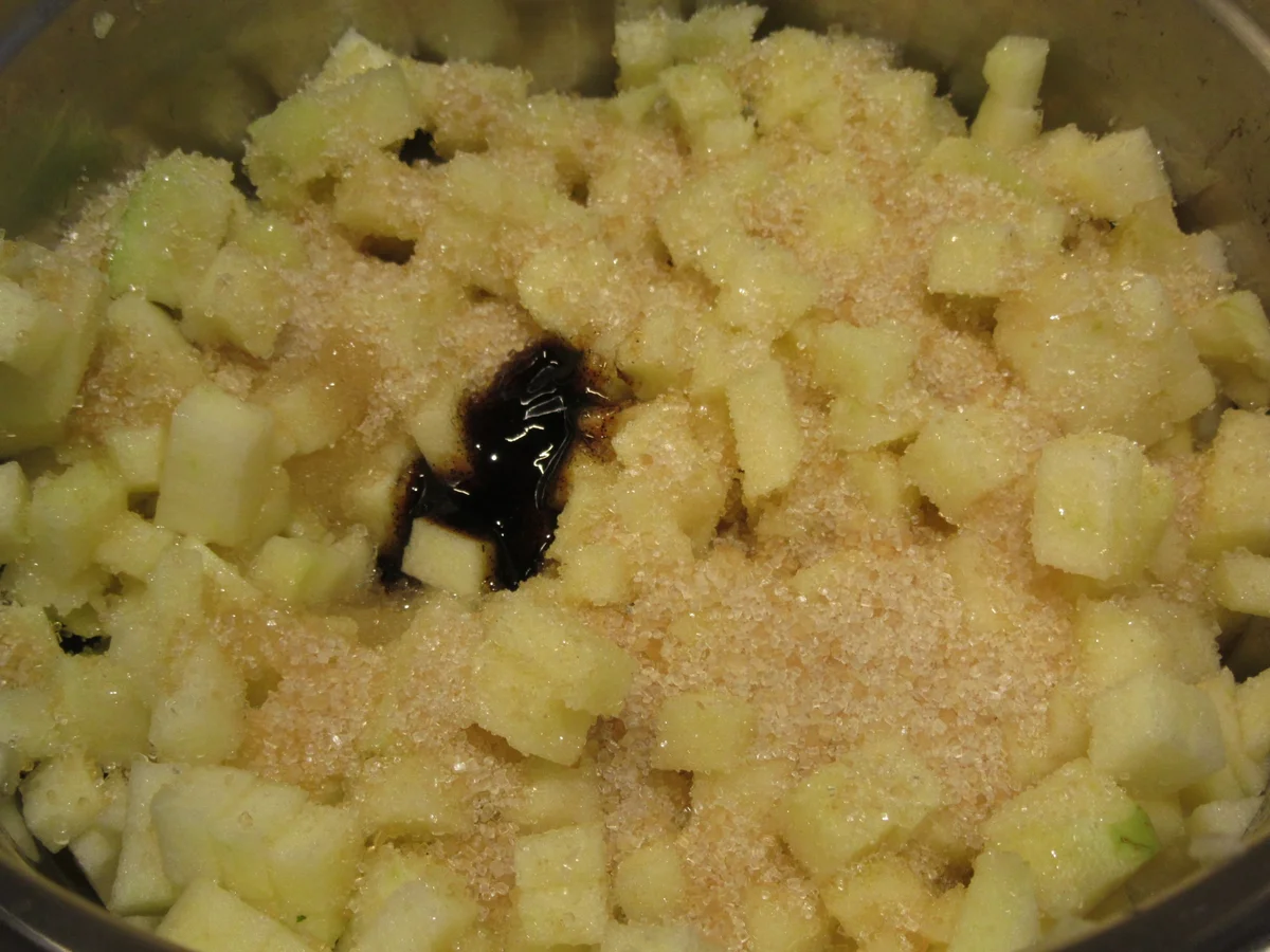 Rezept: Backen: Apfel-Schoko-Kuss Bild Nr. 5 Backen: Apfel-Schoko-Kuss - Rezept - Bild Nr. 5