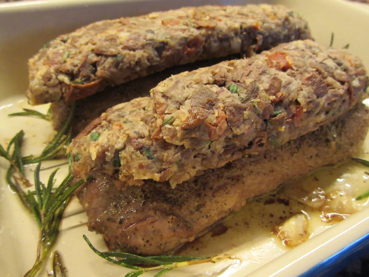 Fleisch: Lammlachse mit Steinpilzkruste und Rosmarinspätzle - Rezept - Bild Nr. 17