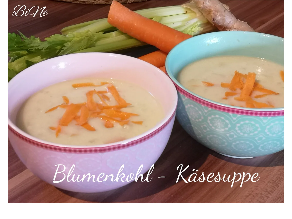 BiNe` S BLUMENKOHL - KÄSESUPPE - Rezept - Bild Nr. 2