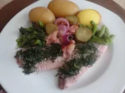 Matjes mit grüne Bohnen und Speckstippe - Rezept - Bild Nr. 8966