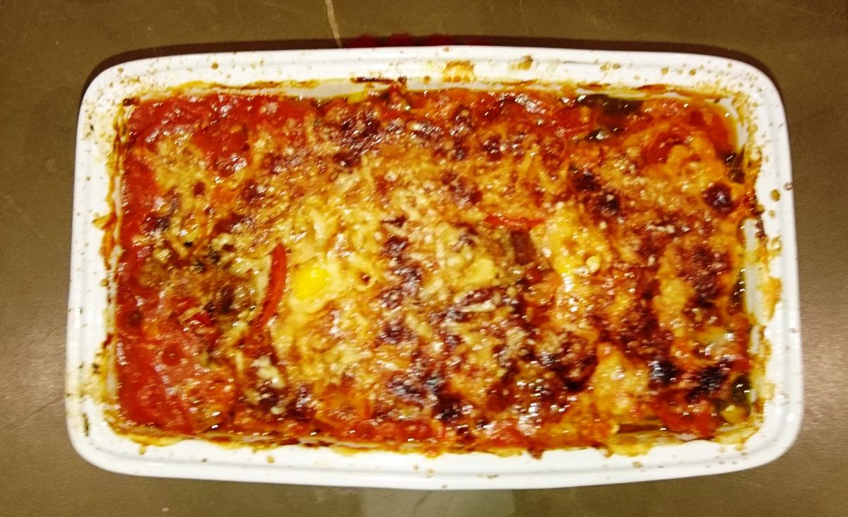 Eier ersoffen in überbackenen Tomaten - Uova affogare nell' pomodori al forno - Rezept - Bild Nr. 7