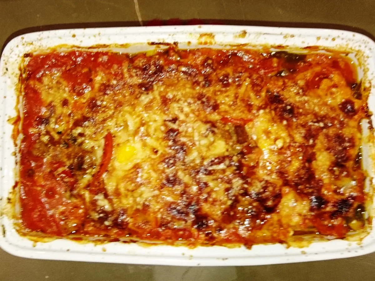 Eier ersoffen in überbackenen Tomaten - Uova affogare nell' pomodori al forno - Rezept - Bild Nr. 7