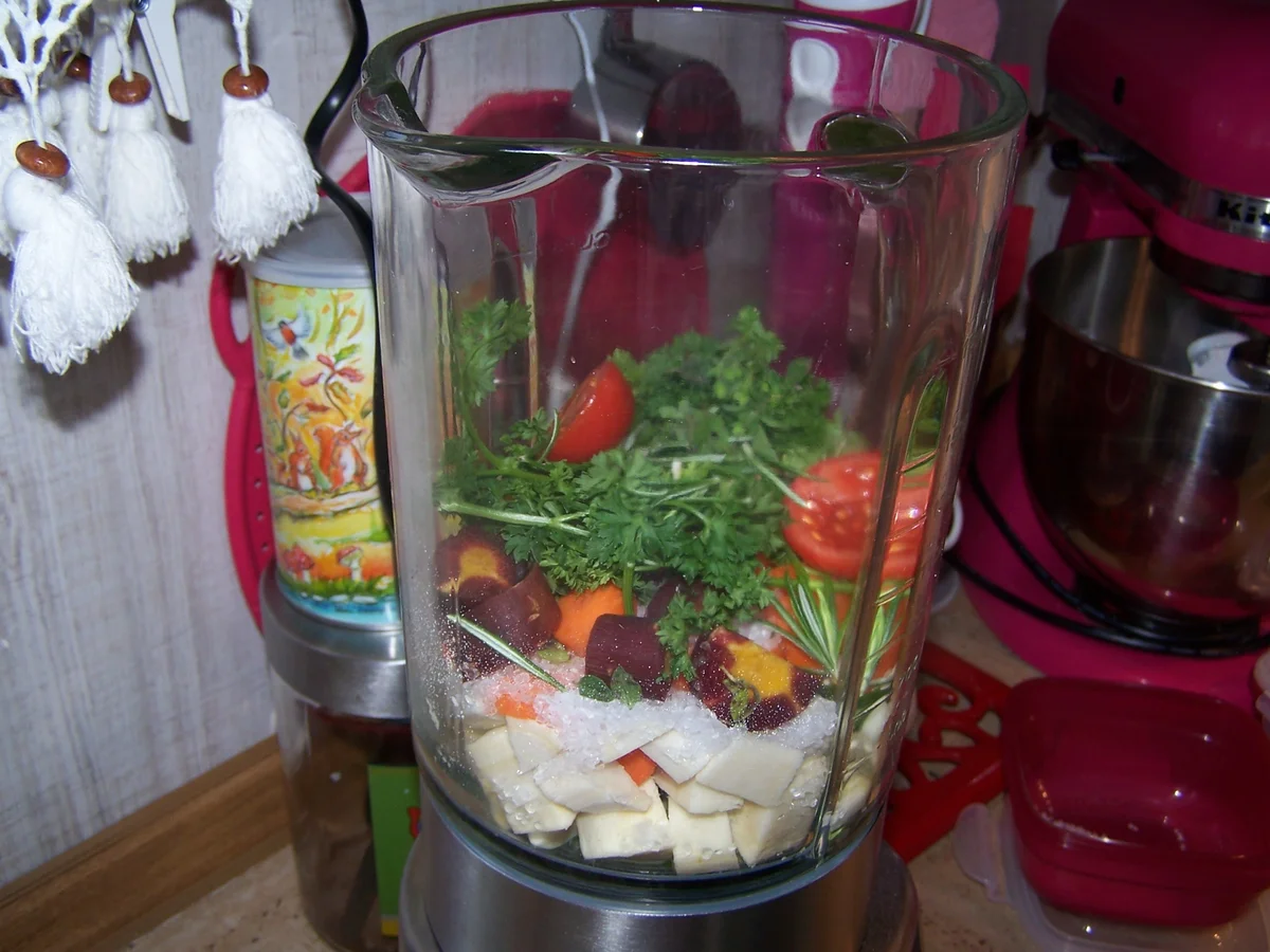 Rezept: Gemüse Paste nach Art von Petra Bild Nr. 8979 Gemüse Paste nach Art von Petra - Rezept - Bild Nr. 8979