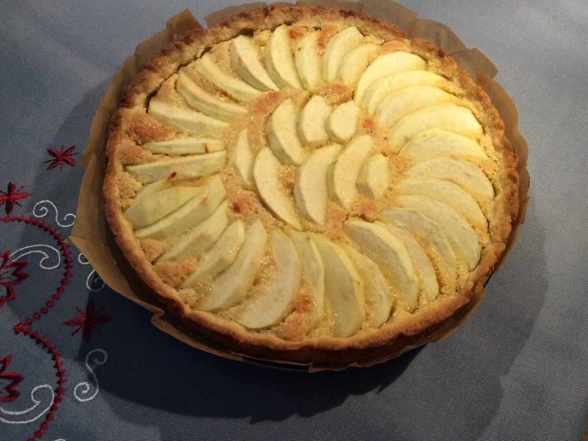 Rezept: Apfel-Mandel-Tarte Bild Nr. 2 Apfel-Mandel-Tarte - Rezept - Bild Nr. 2
