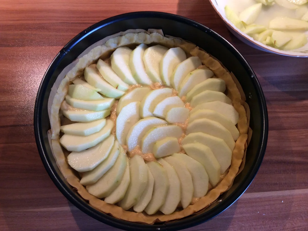 Rezept: Apfel-Mandel-Tarte Bild Nr. 5 Apfel-Mandel-Tarte - Rezept - Bild Nr. 5