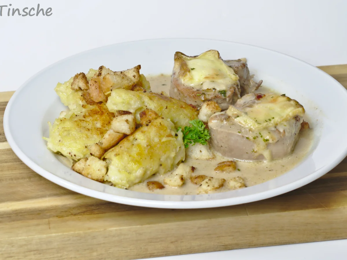 Rezept: Schweinefiletmedaillons überbacken Bild Nr. 8975 Schweinefiletmedaillons überbacken - Rezept - Bild Nr. 8975