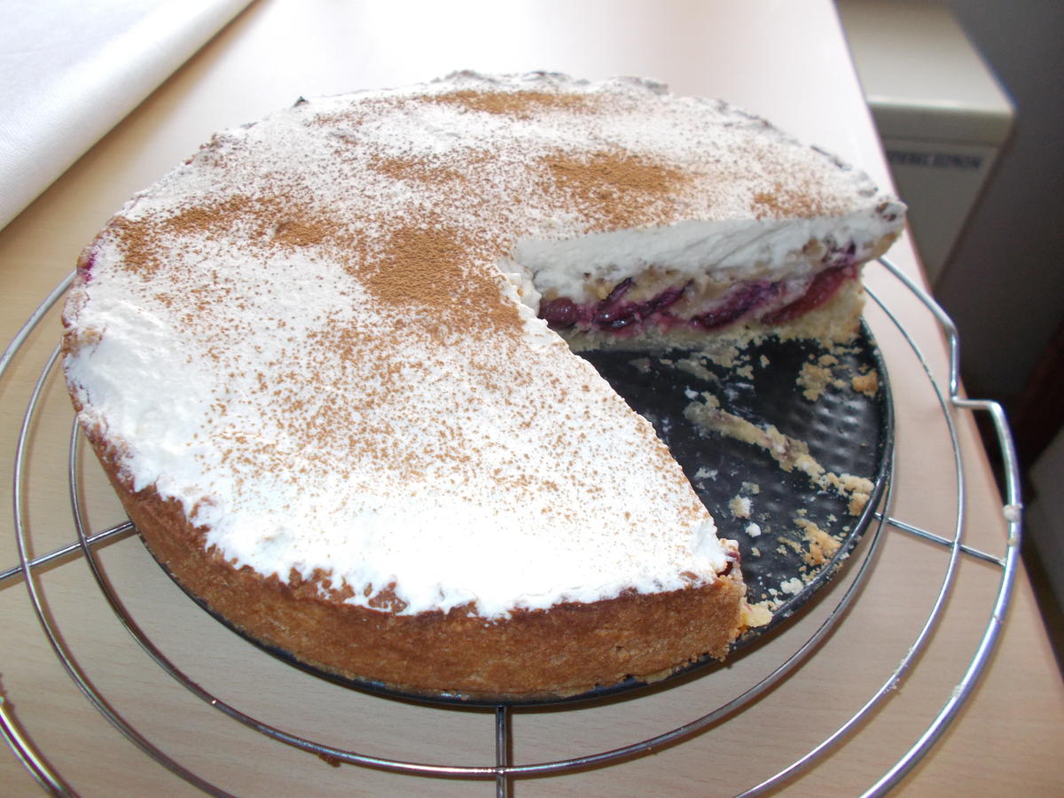 ZWETSCHGENKUCHEN mit Zimtstreusel und Sahne - Rezept - Bild Nr. 3