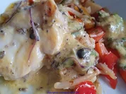 Besonderes ist Seeteufel "Lotte" als Gulasch mit geschlagener Buttersahnesosse - Rezept - Bild Nr. 2