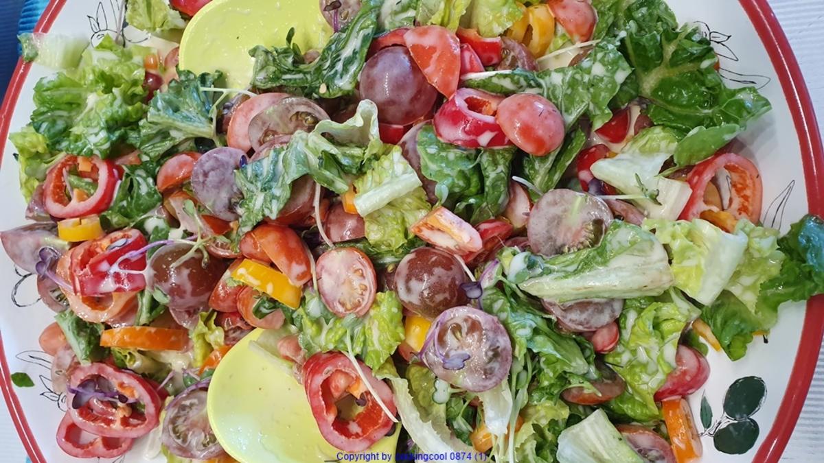 Gemischter Salat zum Erntedank Rezept kochbar.de