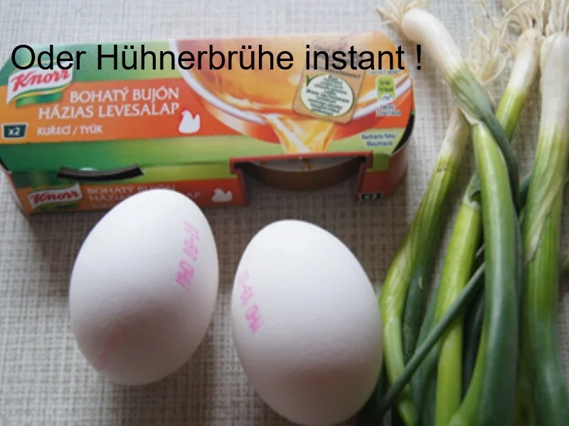 Rezept: Eiblütensuppe Bild Nr. 3 Eiblütensuppe - Rezept - Bild Nr. 3