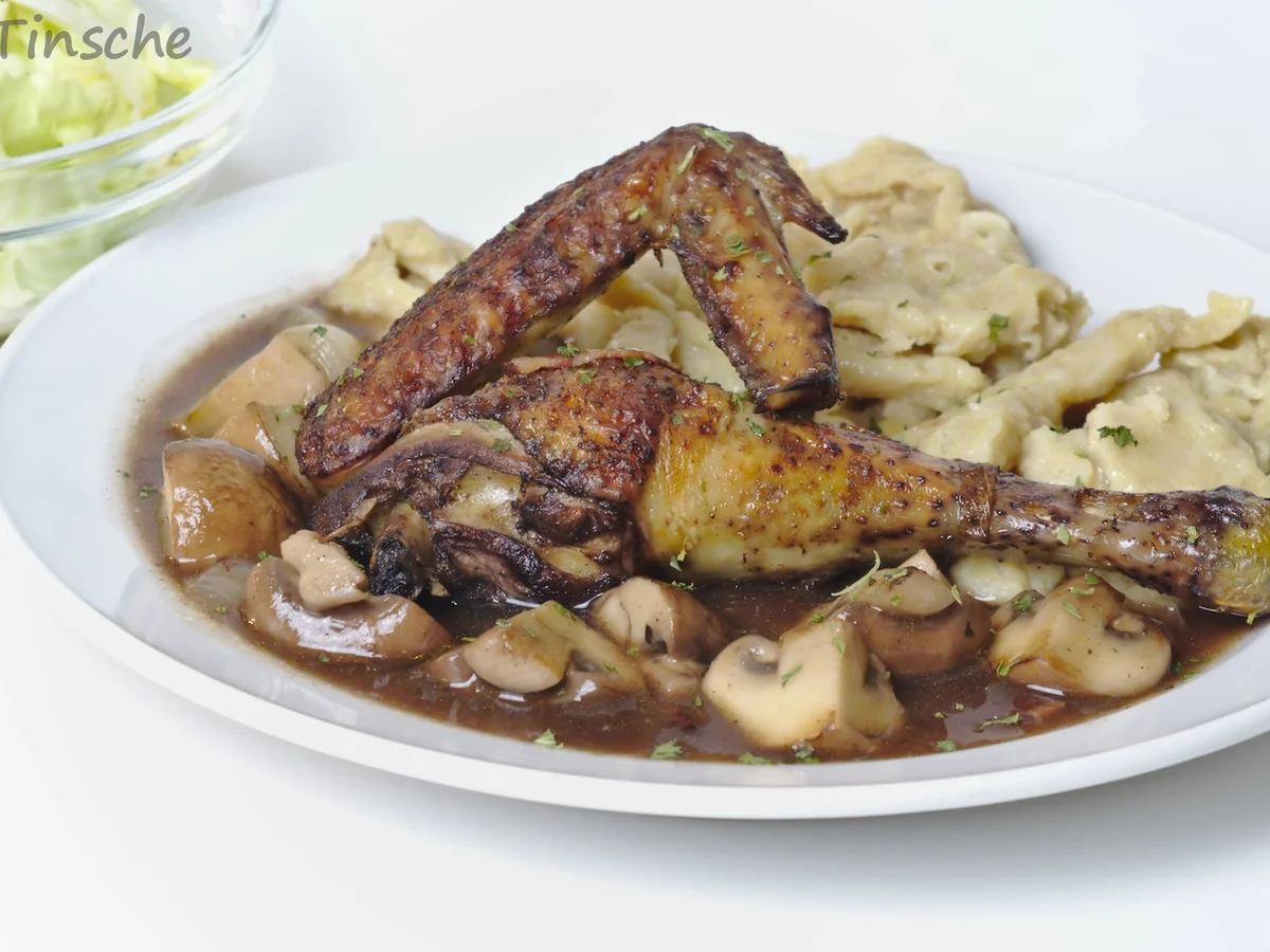 Rezept: Maishähnchen in Pinot noir Bild Nr. 9005 Maishähnchen in Pinot noir - Rezept - Bild Nr. 9005