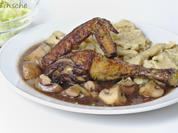 Maishähnchen in Pinot noir - Rezept - Bild Nr. 9005