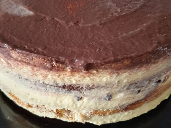 Schokowolken Torte oder Schokoträumchen - Rezept - Bild Nr. 3