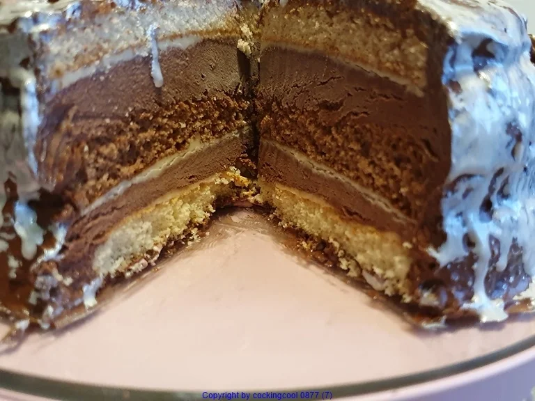 Schokowolken Torte oder Schokoträumchen - Rezept - Bild Nr. 8