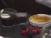 Süßsauerschok (Créme Brûlée, Rote Grütze und Schoko-Brownie) - Rezept - Bild Nr. 2