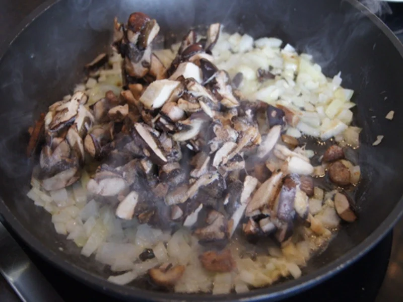 Reibekuchen mit Waldpilzsauce - Rezept - Bild Nr. 9