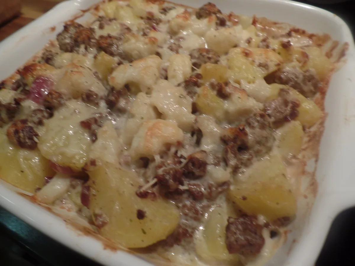 Kartoffel-Blumenkohl-Hackfleisch -Auflauf - Rezept - Bild Nr. 9002