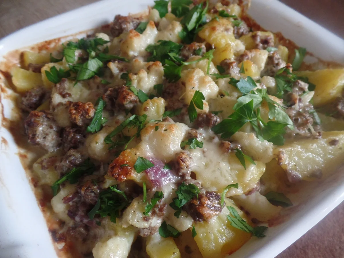 Kartoffel-Blumenkohl-Hackfleisch -Auflauf - Rezept - Bild Nr. 9003