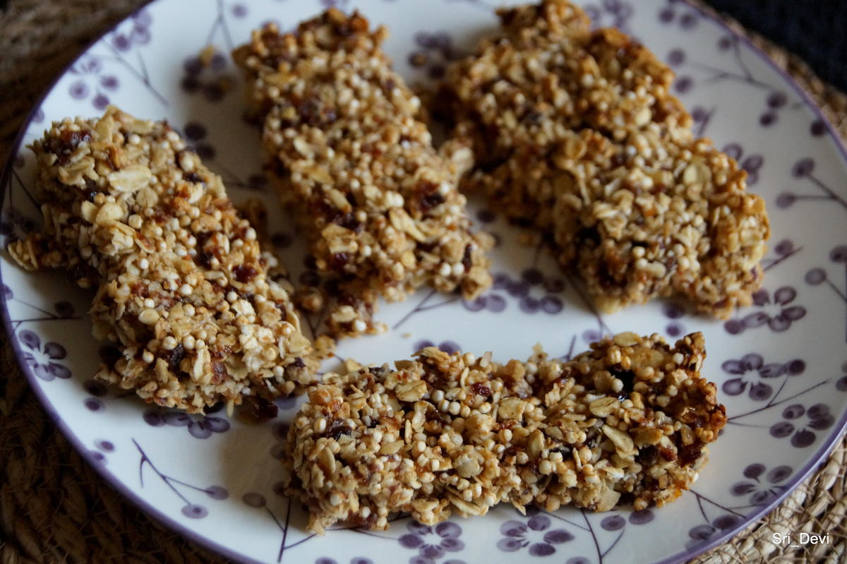 Snack: Müsliriegel mit Honig - Rezept - Bild Nr. 2