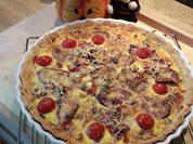 Halloween-Kürbis-Quiche  ,,Kochbar-Challenge'' 10.0 Oktober 2019 - Rezept - Bild Nr. 2