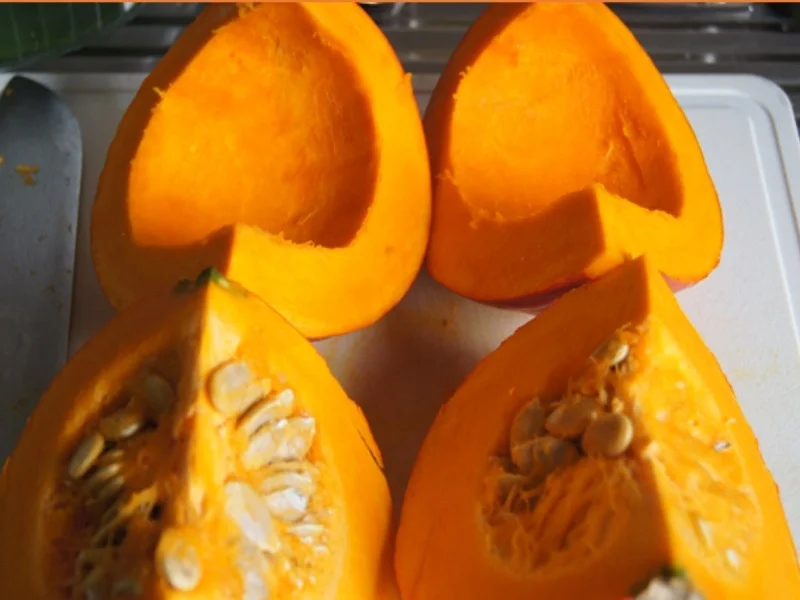 Kürbis-Rote Bete-Suppe mit Einlage - Rezept - Bild Nr. 5