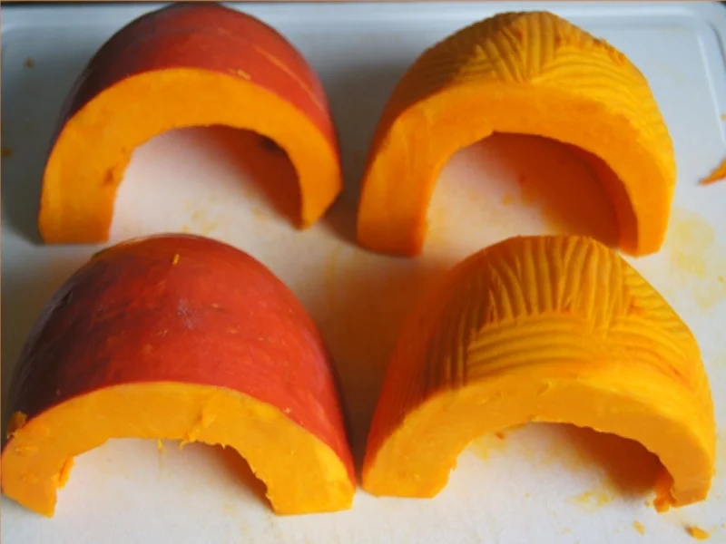 Kürbis-Rote Bete-Suppe mit Einlage - Rezept - Bild Nr. 6