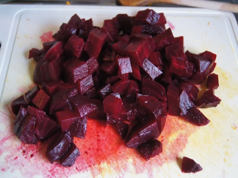 Kürbis-Rote Bete-Suppe mit Einlage - Rezept - Bild Nr. 10