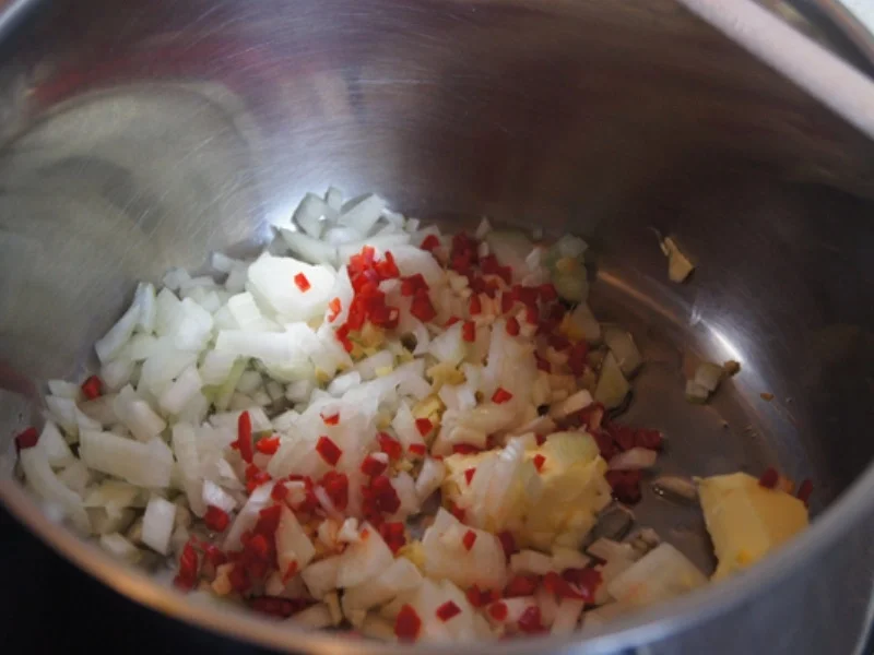 Kürbis-Rote Bete-Suppe mit Einlage - Rezept - Bild Nr. 13