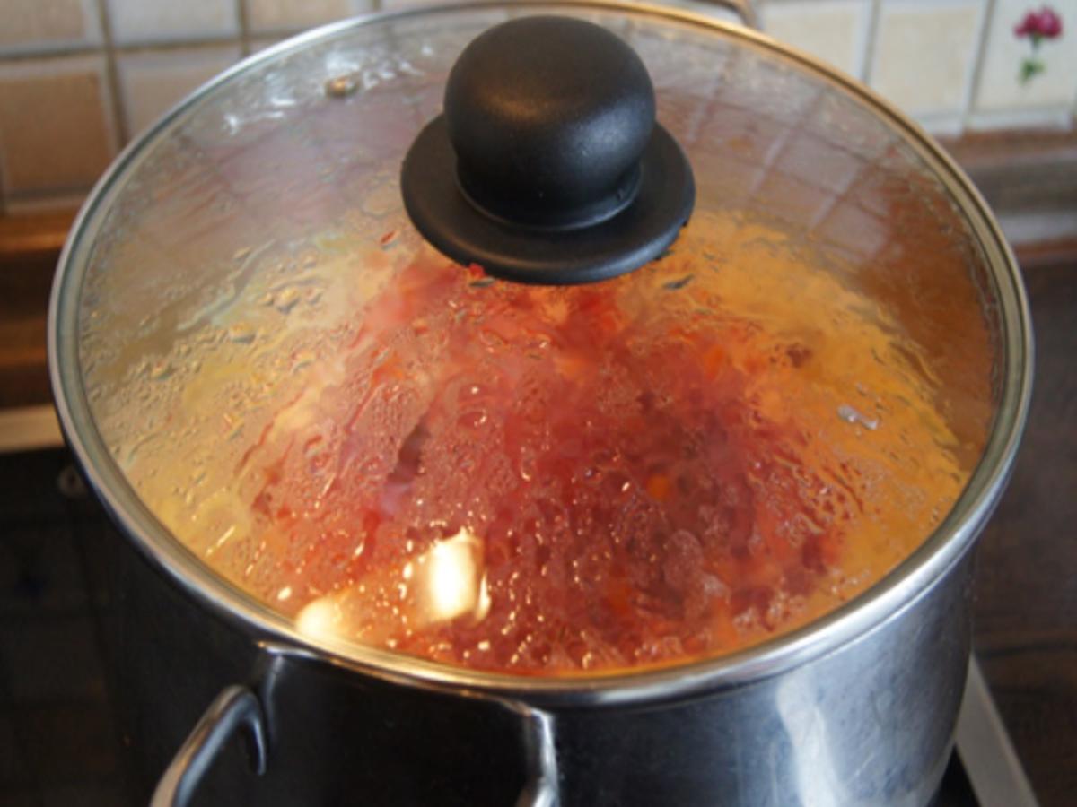 Kürbis-Rote Bete-Suppe mit Einlage - Rezept - Bild Nr. 20