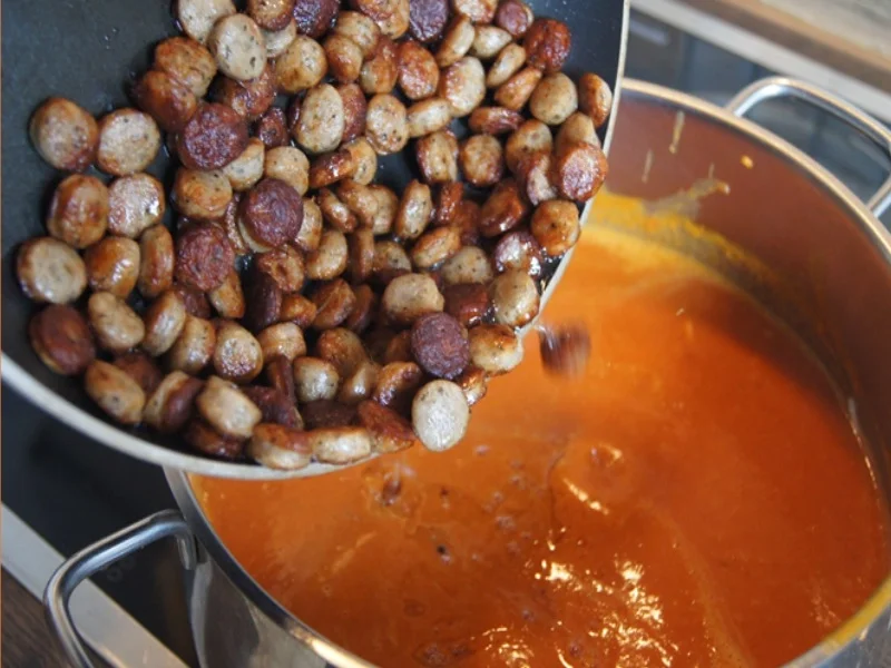 Kürbis-Rote Bete-Suppe mit Einlage - Rezept - Bild Nr. 27