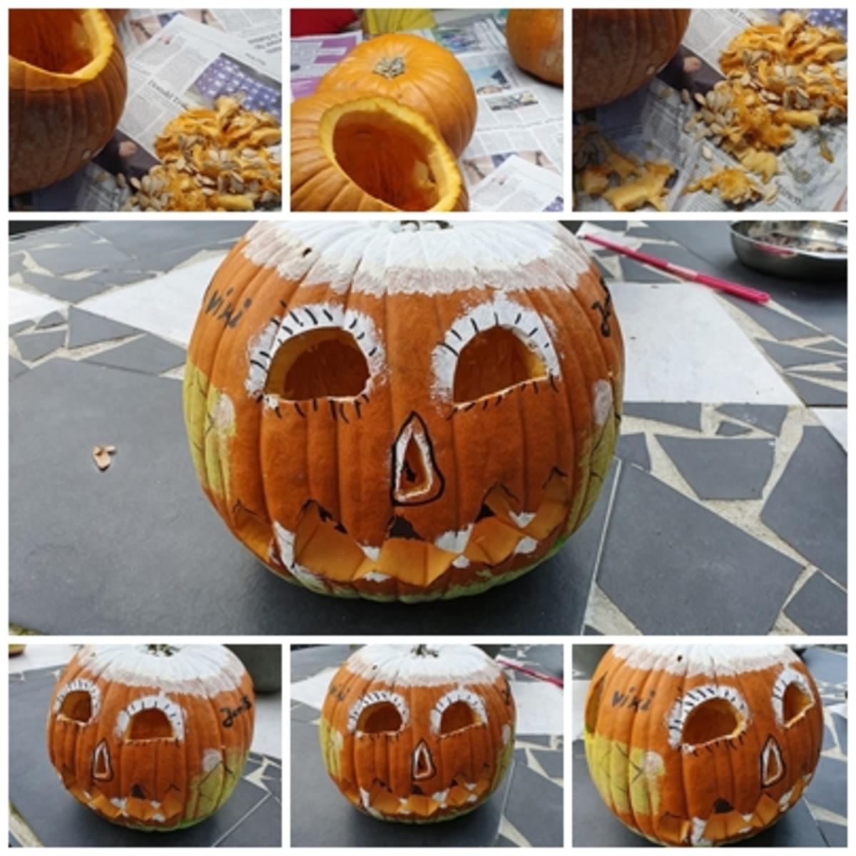 "Oma Löffel`s " Halloween Torte für KID`s = kochbar Challenge 10.0 (Oktober 2019) - Rezept - Bild Nr. 2