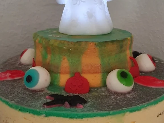 "Oma Löffel`s " Halloween Torte für KID`s = kochbar Challenge 10.0 (Oktober 2019) - Rezept - Bild Nr. 18