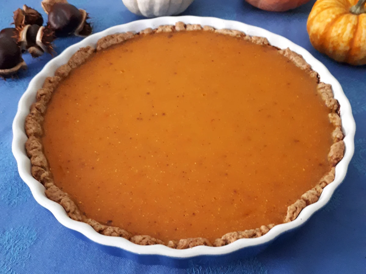 Rezept: Würzige Kürbis-Orangen-Tarte Bild Nr. 9 Würzige Kürbis-Orangen-Tarte - Rezept - Bild Nr. 9