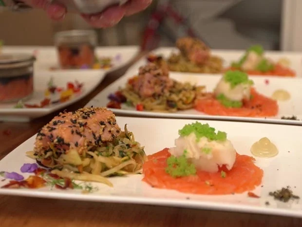 Rezept: Verschiedenes vom Lachs Bild Nr. 2 Verschiedenes vom Lachs - Rezept - Bild Nr. 2