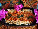 Linguine mit würzig-scharfer Papaya-Sauce - Rezept - Bild Nr. 2