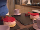 Apfeltarte mit Parfait von der weißen Schokolade - Rezept - Bild Nr. 2