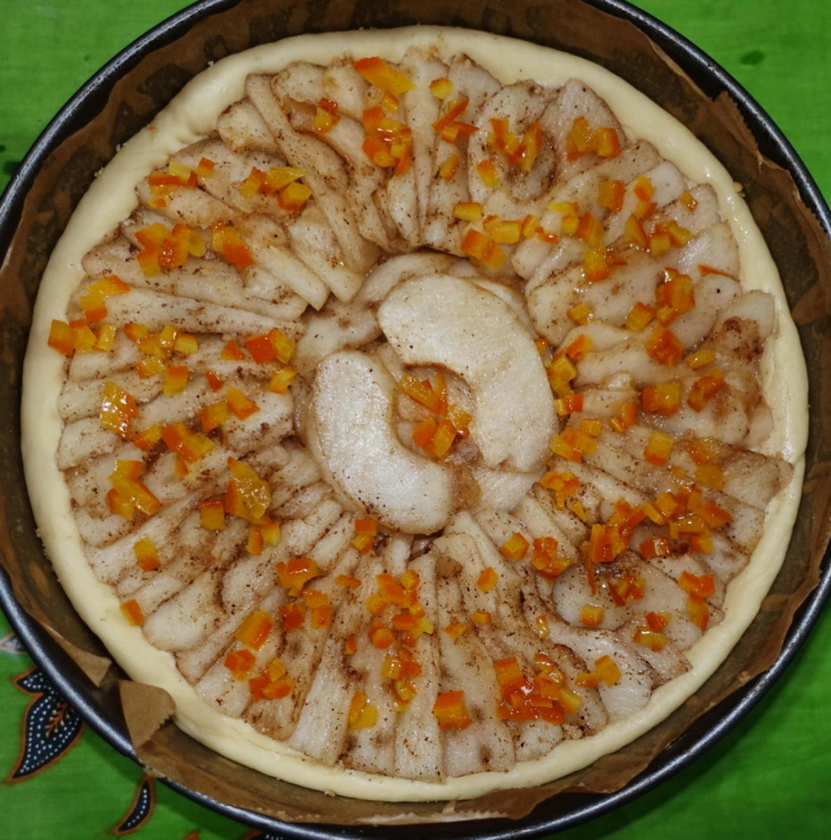 Birnenkuchen mit Orangenguss - Rezept - Bild Nr. 4