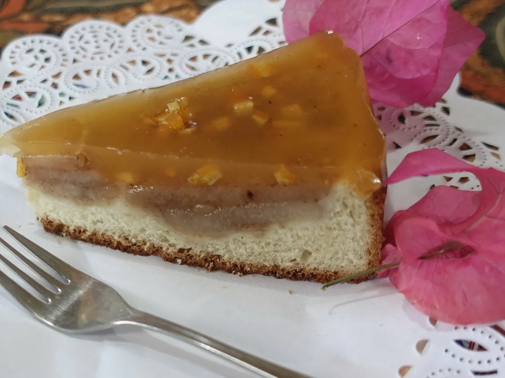 Birnenkuchen mit Orangenguss - Rezept - Bild Nr. 5