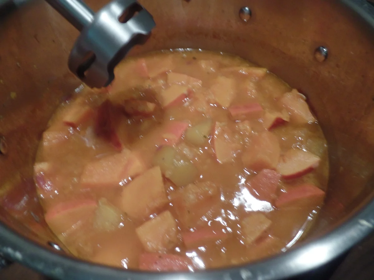 Kürbis-Linsen-Mango-Suppe - Rezept - Bild Nr. 9038