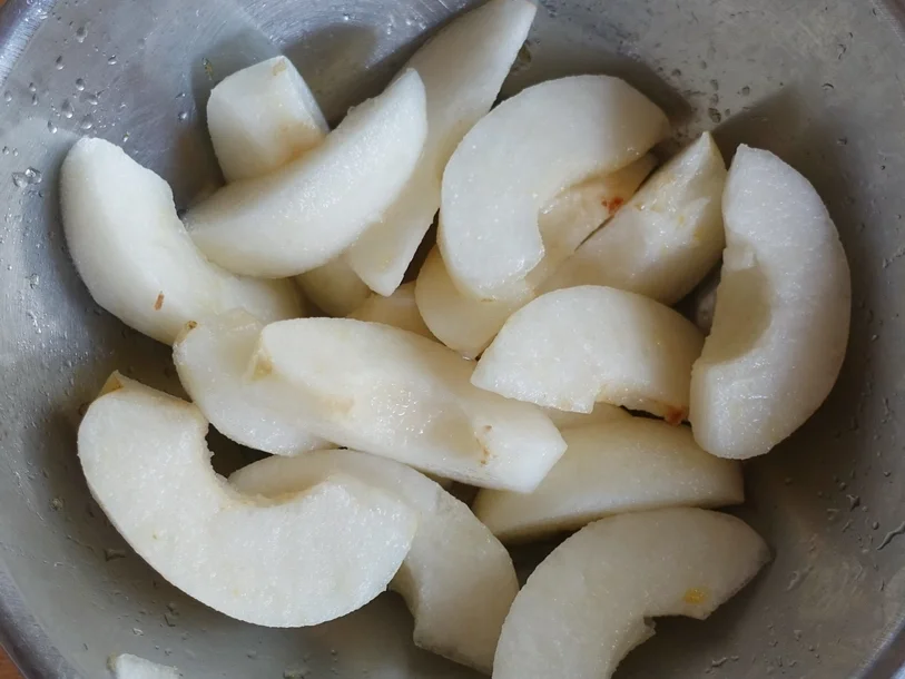 Rezept: Birnenkuchen mit Ricottaguss Bild Nr. 9045 Birnenkuchen mit Ricottaguss - Rezept - Bild Nr. 9045