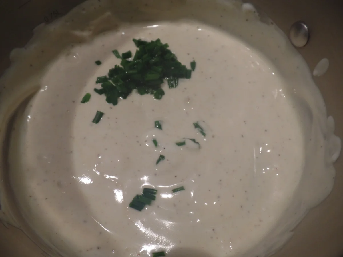 Leberkäse mit Spitzkohl und Paprika on Top mit einem Senf-Dip - Rezept - Bild Nr. 9102